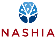 National Association of Head Injury Administrators logo (NASHIA) with tree graphic